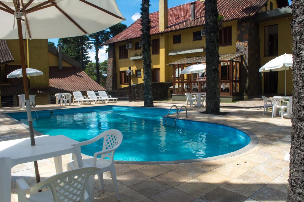 Estalagem Vila Suzana - Quadra De Beach Tennis Indoor Канела Экстерьер фото
